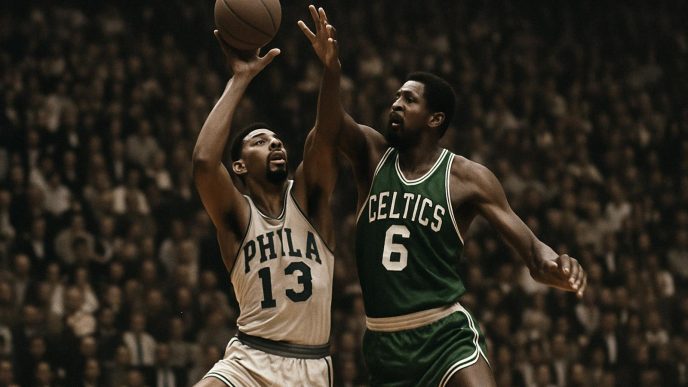 Duelo histórico: Wilt Chamberlain vs. Bill Russell